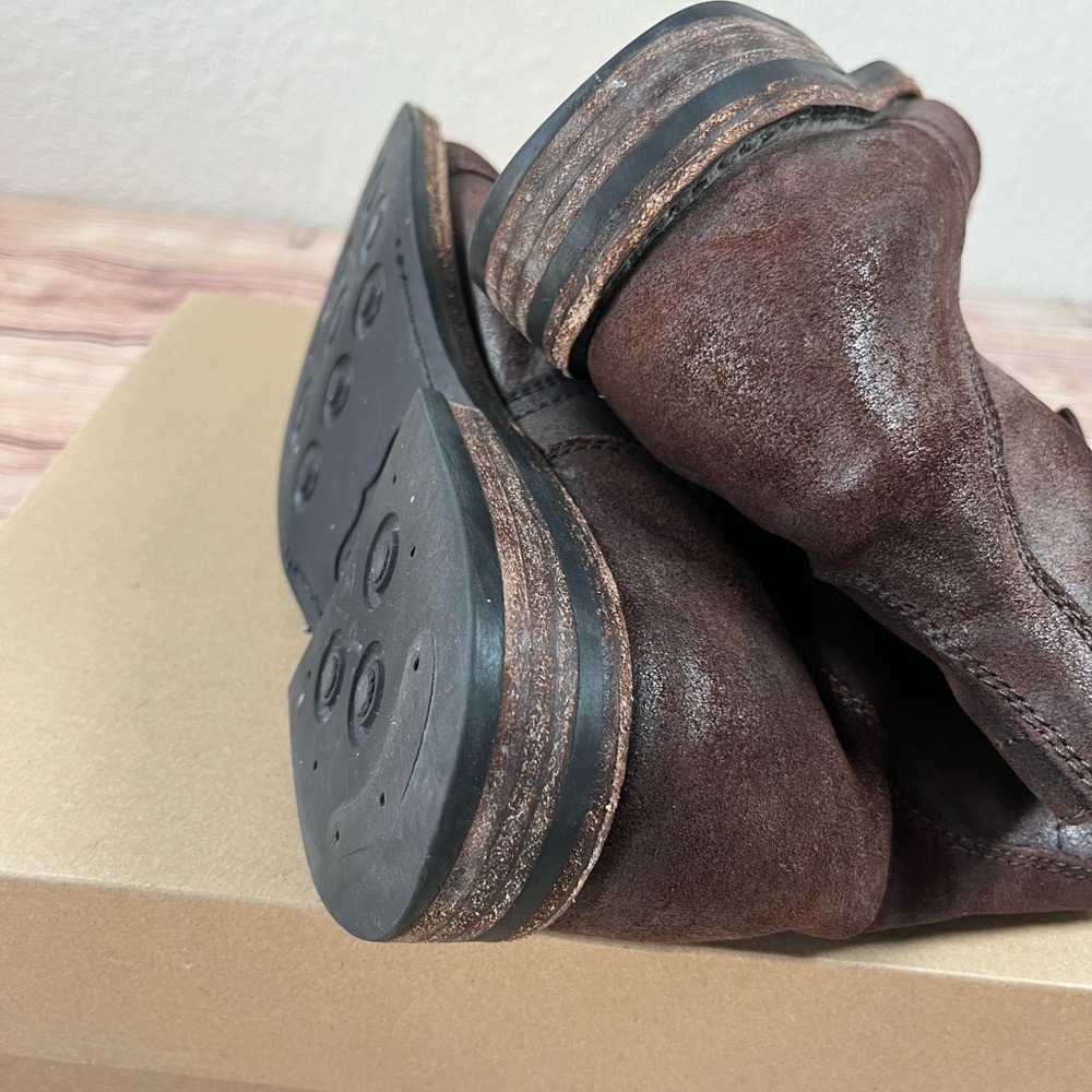 Thursday Boot Company Mens Driftwood Captain  Brown Suede Lace-Up Size 11.5 Rare - Picture 10 of 10